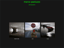 Tablet Screenshot of marcopaoluzzo.com